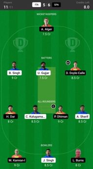 Italy vs Spain Fantasy suggestion #2